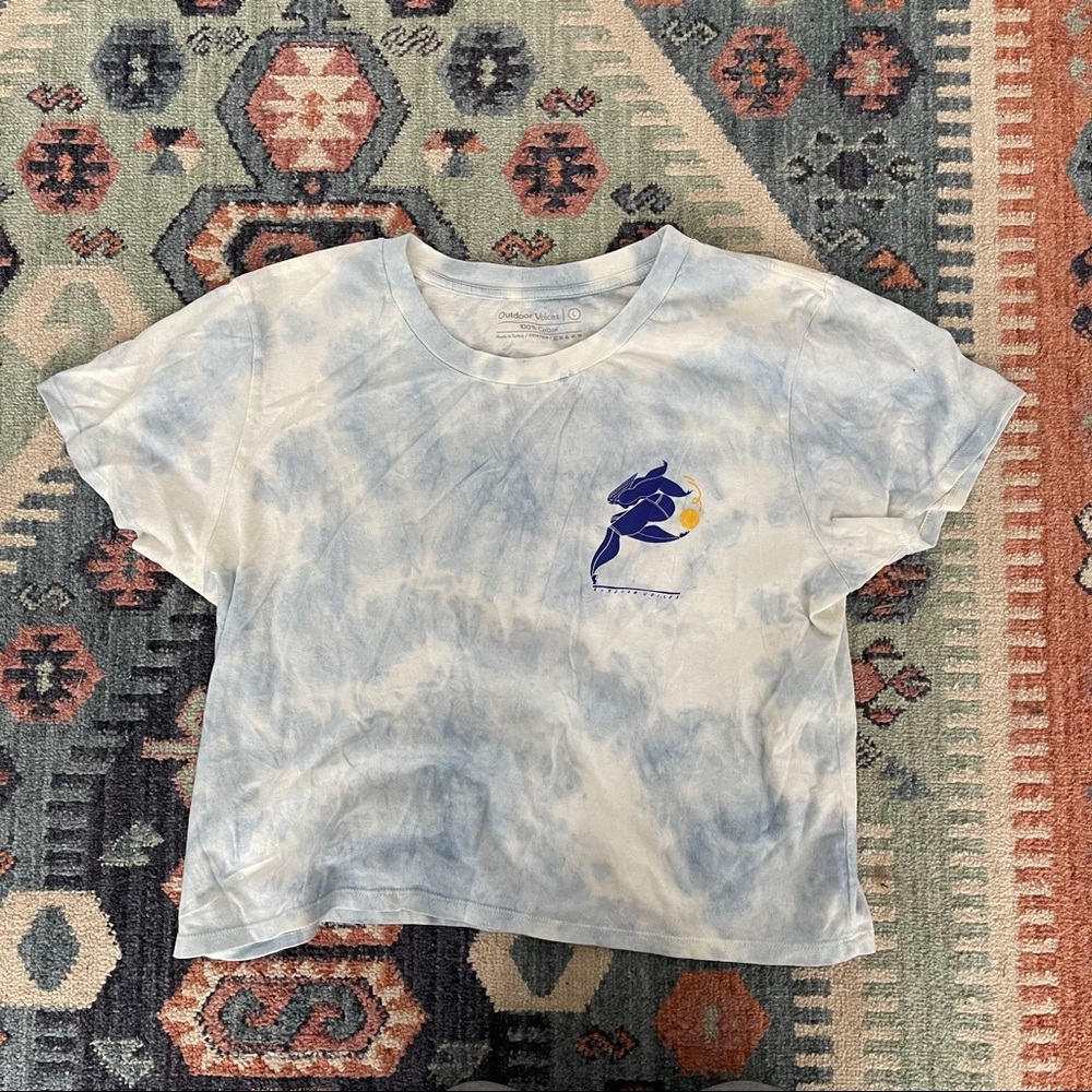 NWOT Outdoor Voices Cropped Tee